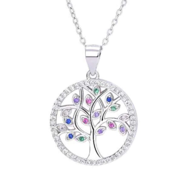 pendentif arbre de vie argent femme pas cher