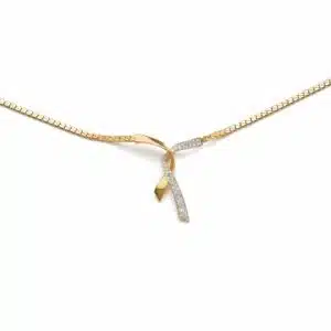 collier maille gourmette tiges enchevêtrées plaqué or