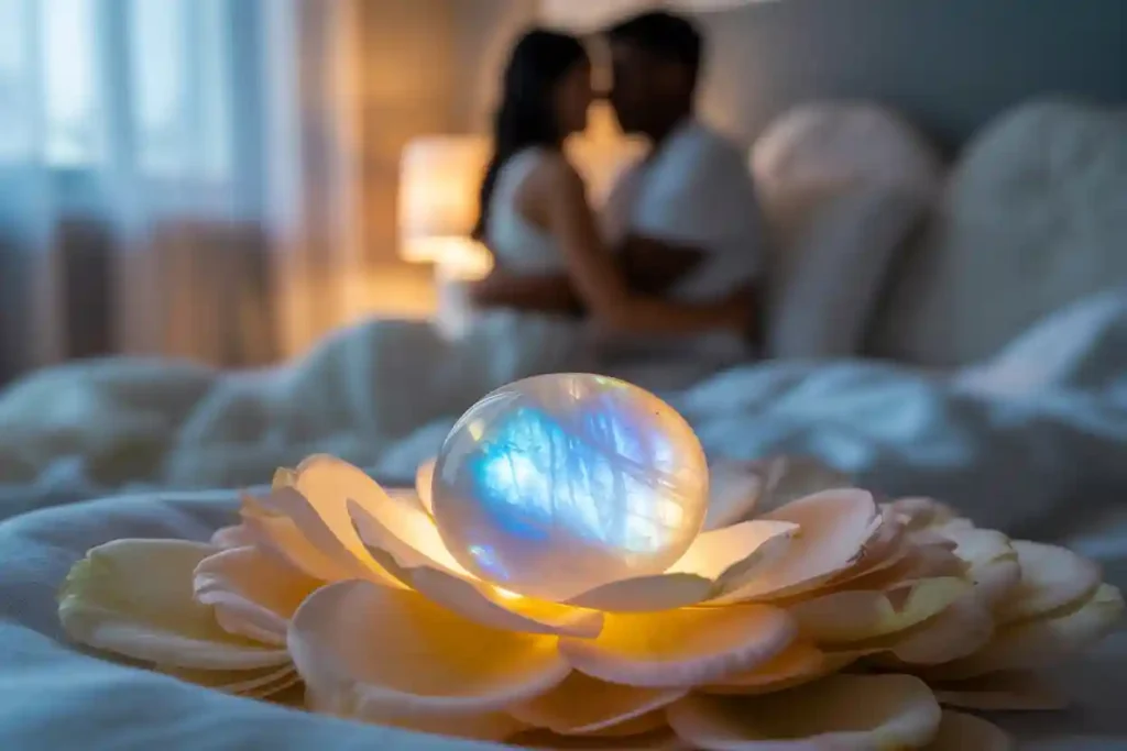 pierre de lune et amoureux