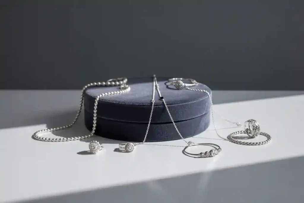 bijoux en argent et en plaqué argent