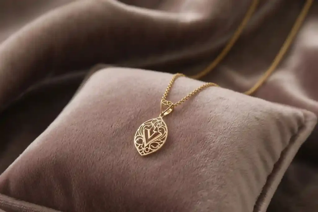 collier vermeil