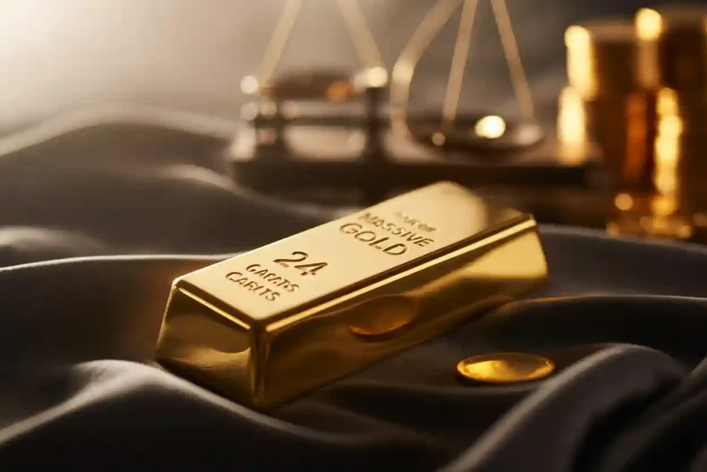 lingot d'or 24 carats