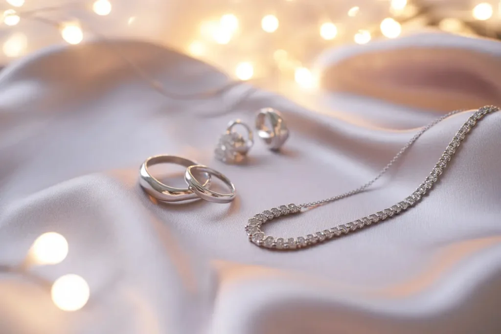 vieux bijoux en argent comme neufs
