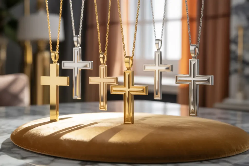 colliers croix chrétienne