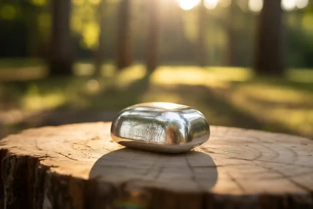 petit lingot d'argent