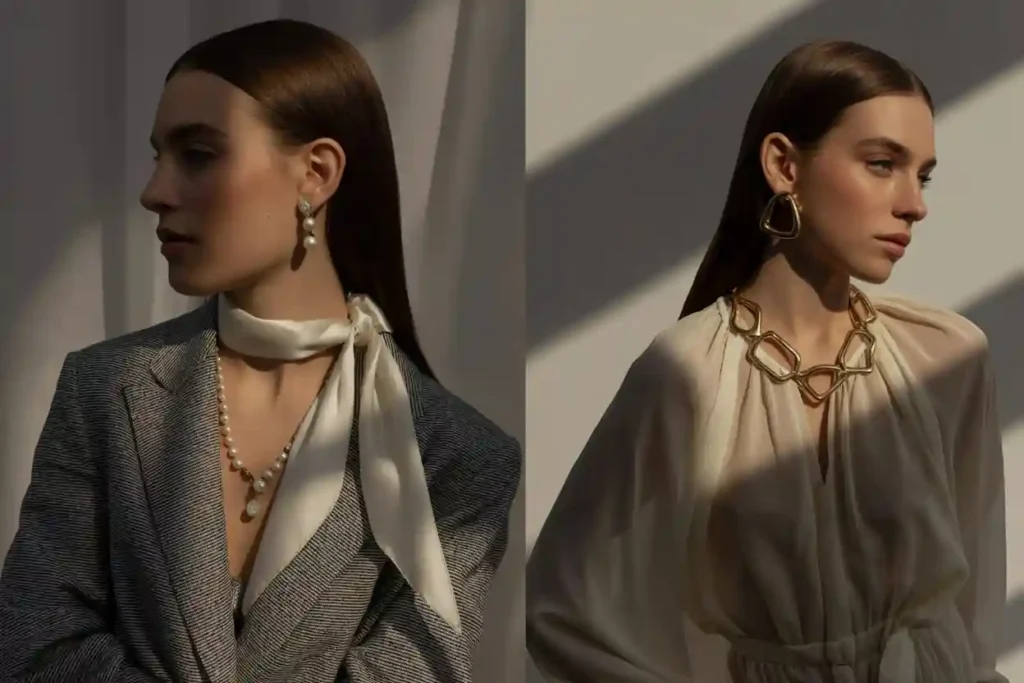 le pouvoir transformateur des bijoux grâce à des contrastes de textures