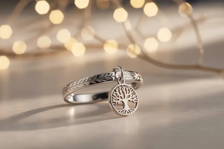 bague breloque arbre de vie