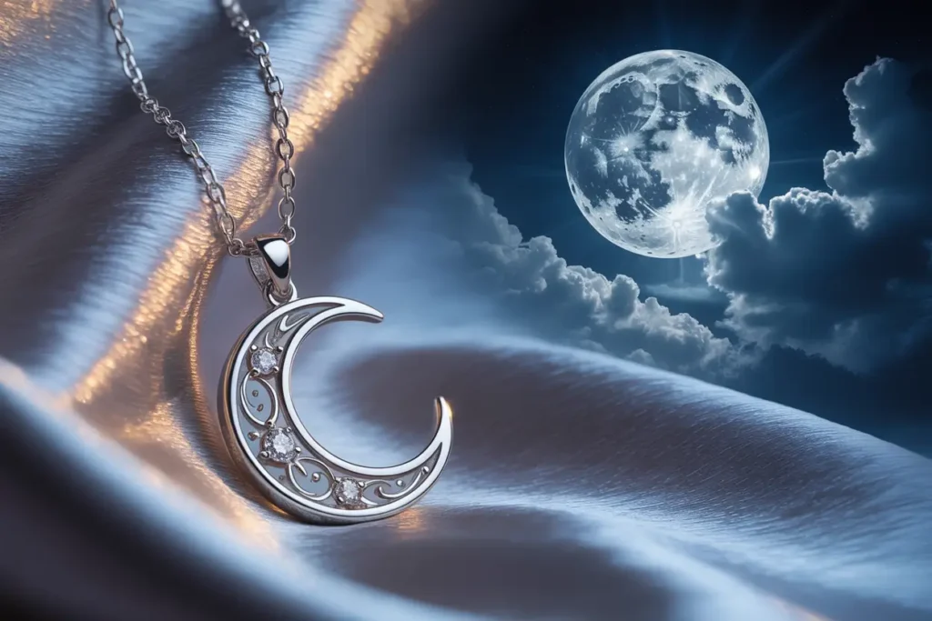 collier lune et lune