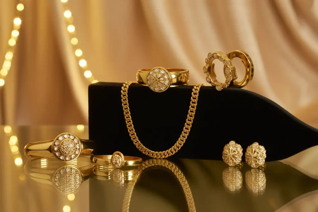 bijoux dorés
