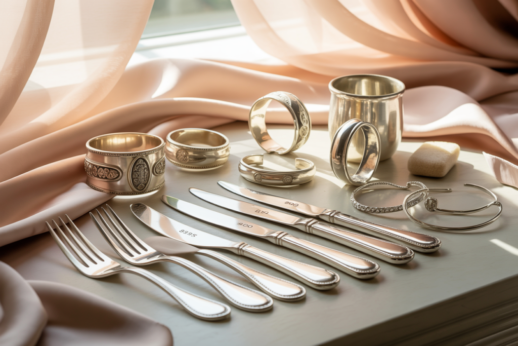 argenterie et bijoux en argent