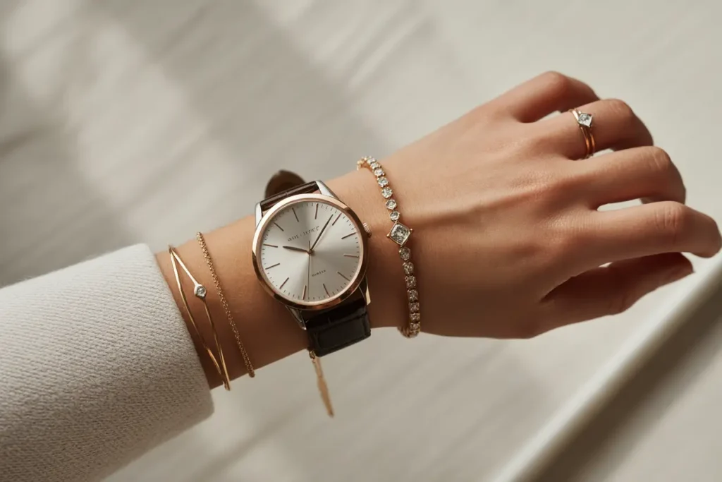 association bijoux et montre