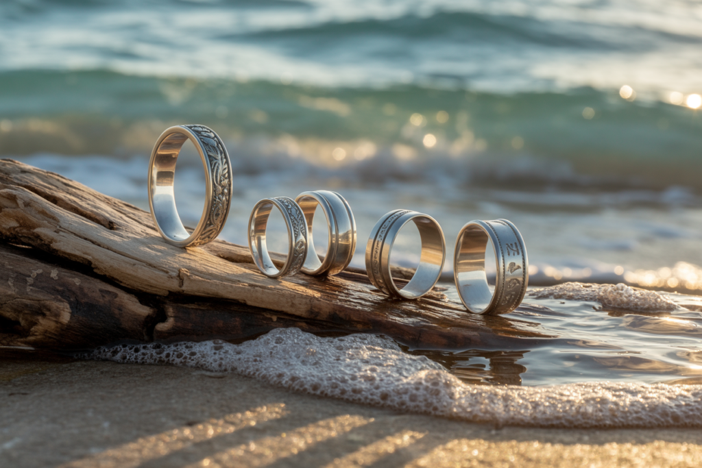 bagues-en-argent-sur-la-plage